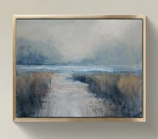 Original Impressionist Painting on 11 in x14 in Canvas - Signed by the Artist