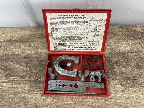 MATCO Double Flaring Tool Kit FT-93-FB + IMP TUBE CUTTER