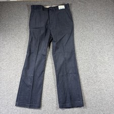 Vintage 70s NWT Deadstock Work Leisure Corduroy Pants Mens Size 34X30 Blue