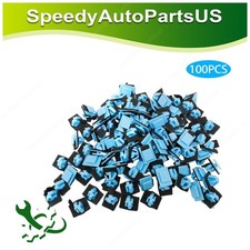 Fit For Kia Sportage 2020 Rocker Panel Retainer Moulding Clips Pack of 100 Blue 