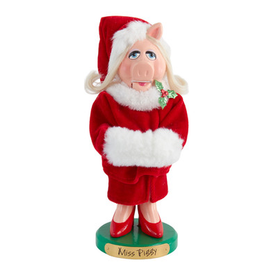 Kurt Adler Disney Muppets Nutcracker Collection, Miss Piggy, 10in