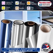 Window Privacy Film For Home Sun UV Blocking Reflective Mirror Film Heat Control