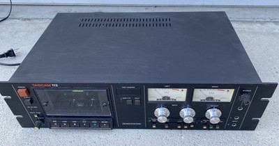 Tascam 112 Professional Cassette Tape Deck Player/Recorder - Powers On