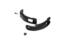 Barkbusters Skid Plate - Black Pair For VPS Plastic HanGuard