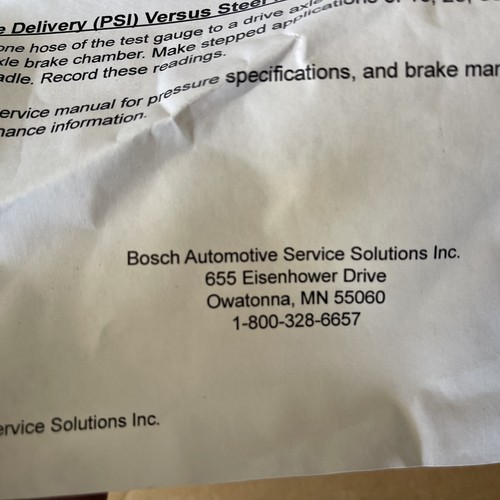 Ashcroft J-42206 Dual Pressure Air Gauge Chassis Diagnostic Check 160 psi - Picture 6 of 6