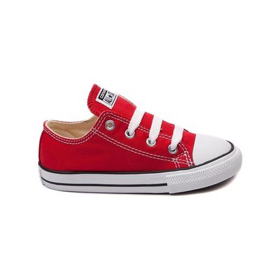 CONVERSE CHUCK TAYLOR ALL STAR LOW TOP INFANT/TODDLER SHOES RED