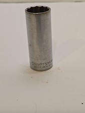 VINTAGE CRAFTSMAN MADE IN USA -V- 43317 DEEP SOCKET 3/8" DRIVE ~ 12 POINT