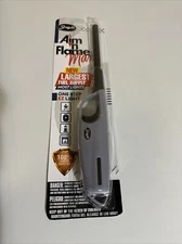 Scripto Aim N Flame Max Ez Light Lighter Grey
