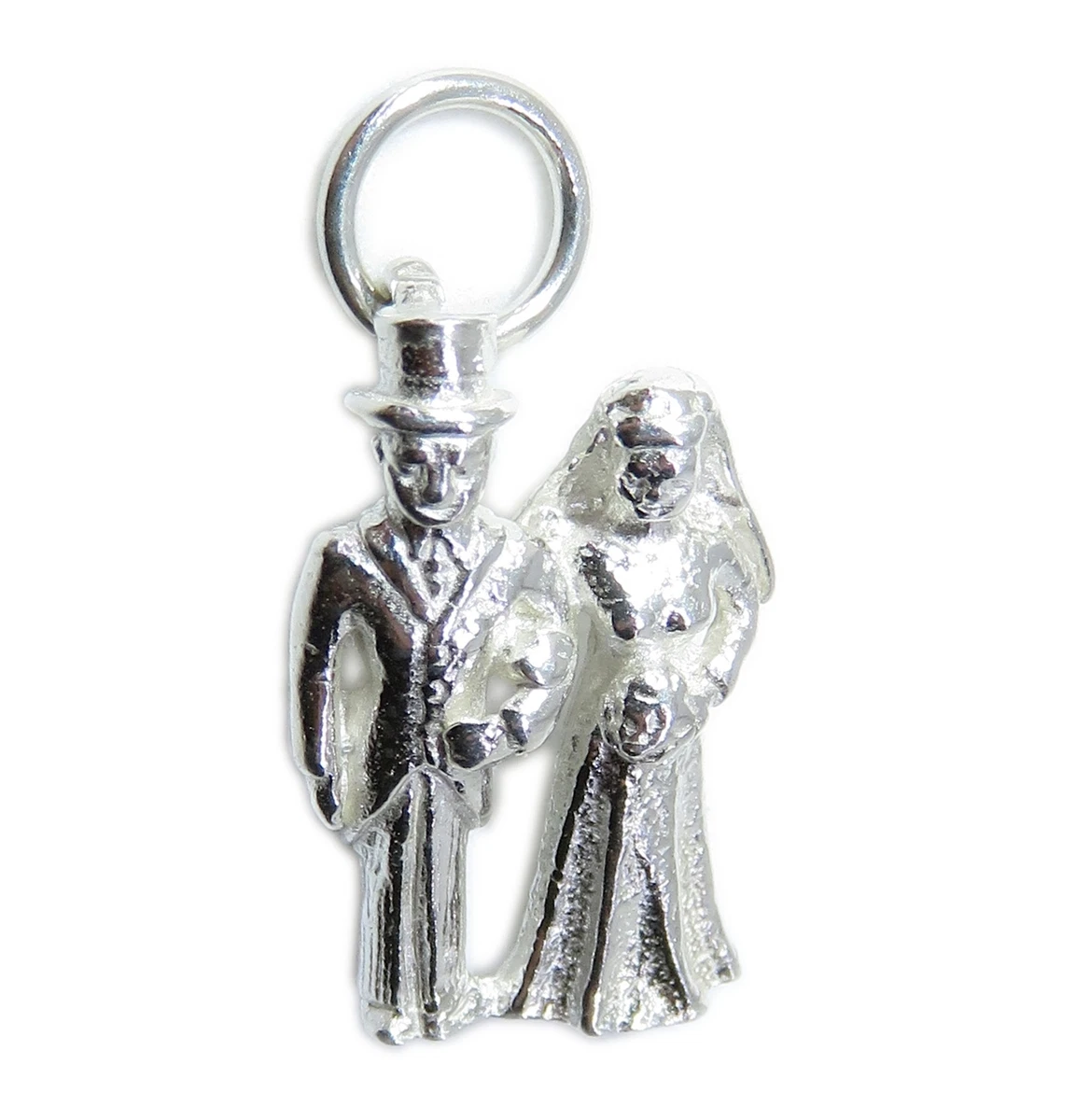 Sterling silver wedding charms sale