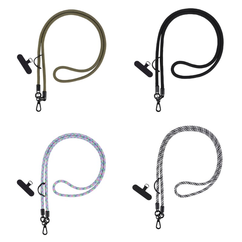 Crossbody Nylon Phone Lanyard 120cm Universal Holder for All Devices