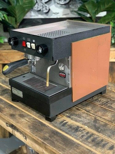 RANCILIO TYPE L6 1 GROUP BLACK & BROWN ESPRESSO COFFEE MACHINE DOMESTIC HOME BAR - Picture 9 of 12
