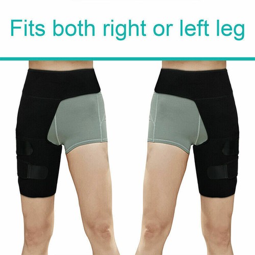 Hip Brace Compression Groin Support Wrap for Sciatica Pain Relief Thigh Recovery - Picture 12 of 18