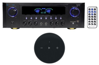 Technical Pro RX45BT Home Theater Receiver - 1000W Bluetooth Amplifier With USB/SD Input & Remote