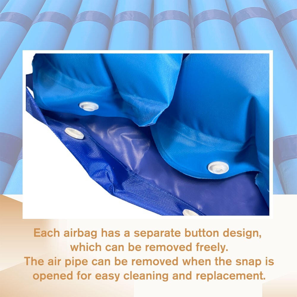 Alternating Pressure Mattress Topper Medical Grade Bed Sore Prevention Treatment