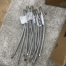 12 Pack Fluidmaster Hose Faucet Connector Braided Stainless 12 Fip X 38 X 1