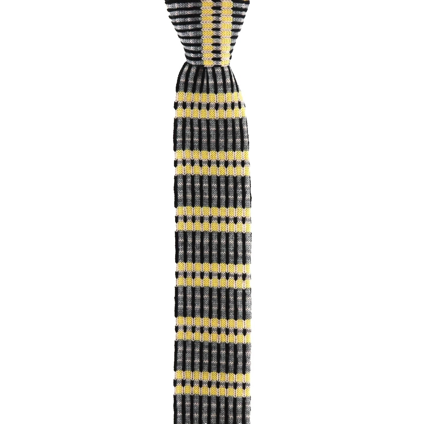 Multicolor Striped 100% Wool Ties for Men