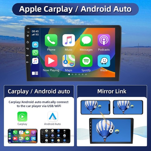For Suzuki Swift 2005-2010 Carplay Android 13 Car Stereo Radio GPS Head Unit 32G - Picture 2 of 11