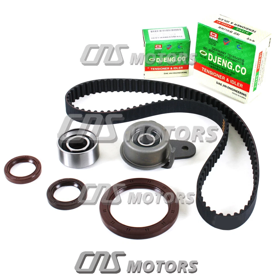 Gates HTD Timing Belt Kit Tensioner for Hyundai Accent Rio Rio5 1996-2011⭐⭐⭐⭐⭐ Foto 2 de 3