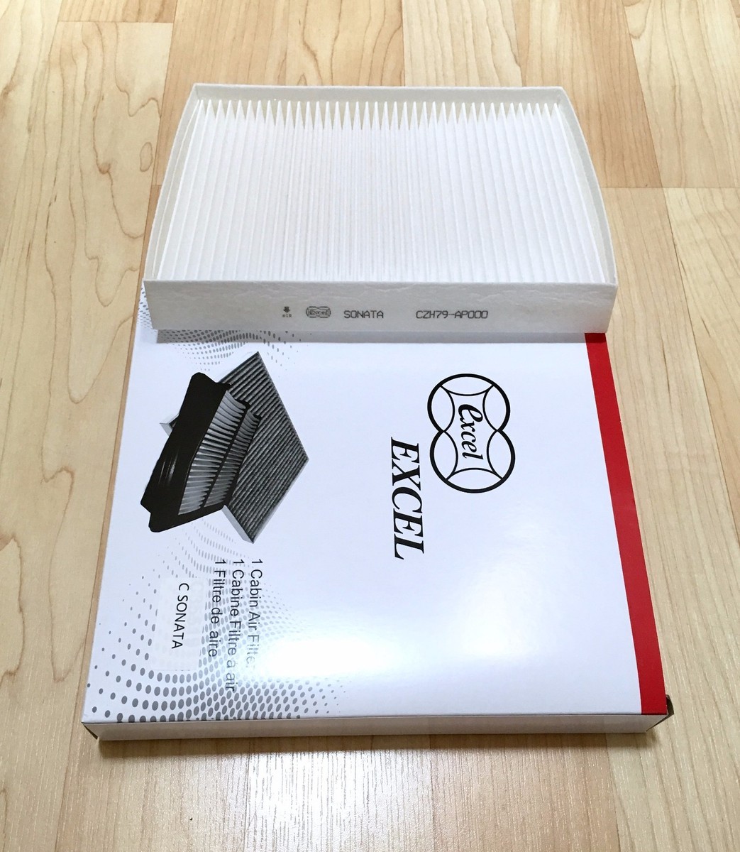 C59185 CABIN AIR FILTER FOR 15-19 SONATA 17-20 KIA CADENZA - PACKAGE OF 3
