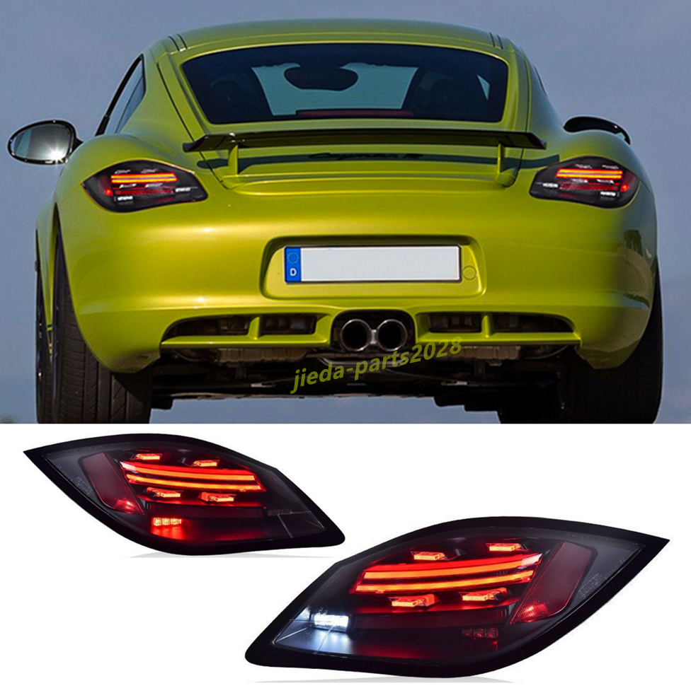 ポルシェケイマン987.2 LEDテールランプ LED Tail Lights For Porsche Cayman 987.2 2009-2012 Fog Lights DRL