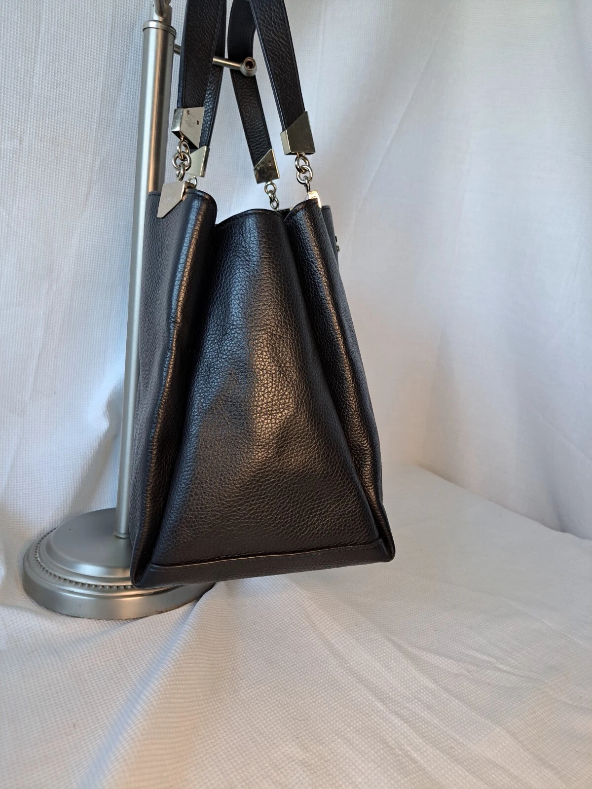 Borsa borsa Versace Collection in pelle nera