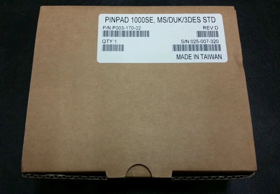 New VeriFone PP1000SE Debit PIN Pad, NON-PCI, Older Version, PP 1000 SE ver. 170 - Image 2 of 3