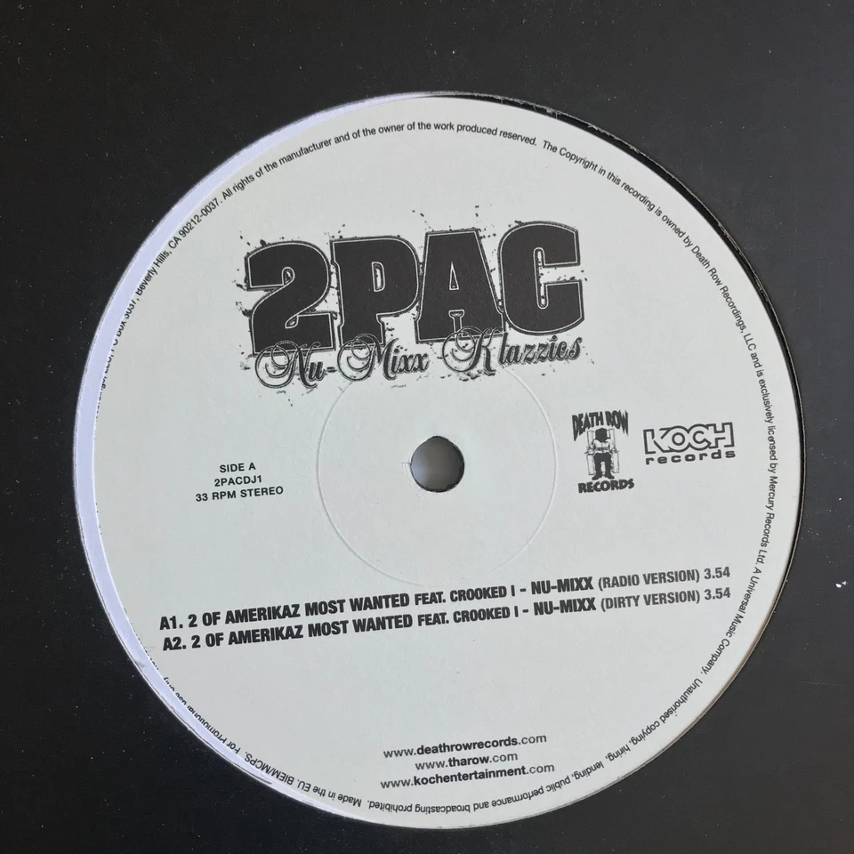 2Pac – Nu-Mixx Klazzics  Vinyl 12 Promo - Life Goes On *DL - Image 2 of 4