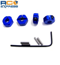 Traxxas 4x4 Slash Stampede Rustler Rally Aluminum 12mm Hex Hubs SLF1006