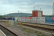 PHOTO  CONSTRUCTION WORK STALYBRIDGE RAILWAY STATION NETWORK RAIL IS IN THE PROC