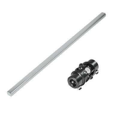 9'' Long 3/4'' DD + 9/16''-26 Spline X 3/4'' DD U JOINT Universal Steering Shaft Kit