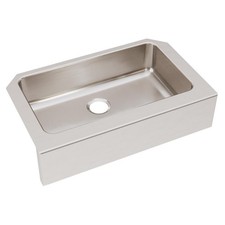 Elkay ELUHFS2816 Lustertone Stainless Steel 33" Single Bowl Farmhouse Sink