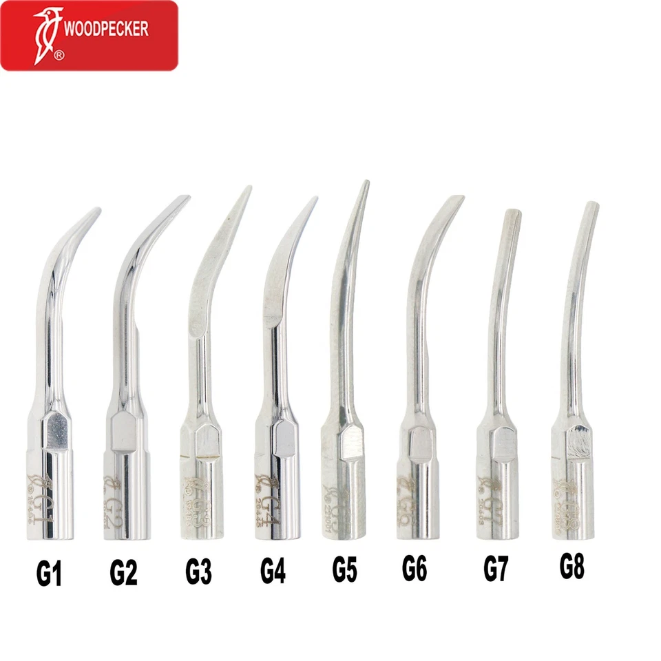 Woodpecker Tips Dental Ultrasonic Scaler Tips Endo Perio Root Canal Fits EMS UDS - Image 4 of 4