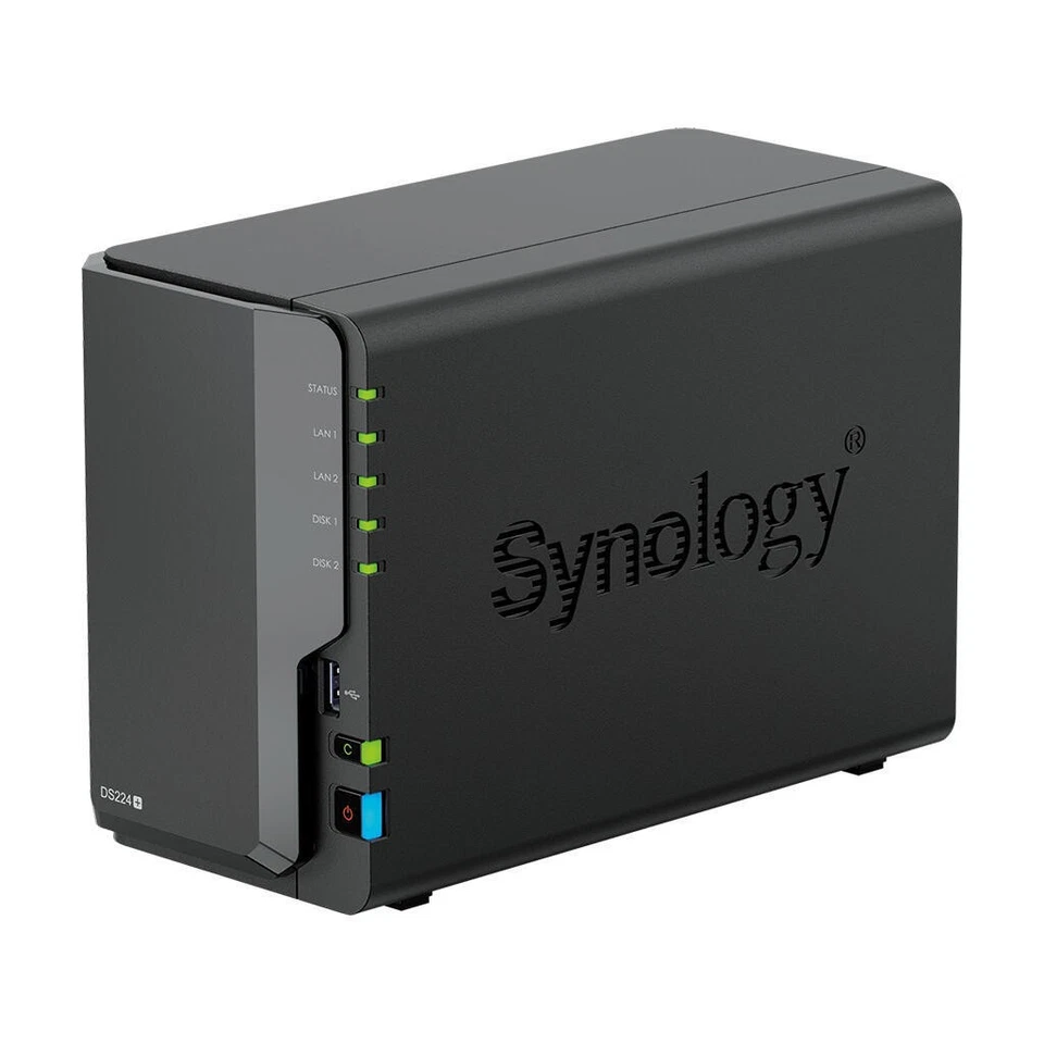 Synology DiskStation DS224+ 2 Einschübe NAS-Server Leergehäuse + 8 TB Seagate - Bild 3 von 4