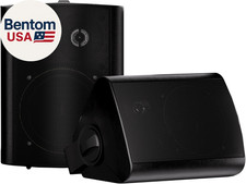 5.25 Inches Passive Outdoor Speakers Wired Waterproof, 300 Watts Wall Mount Spea