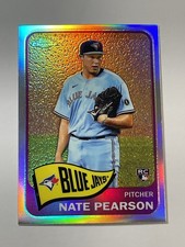 2021 Topps Baseball 1965 Topps Redux Chrome - Nate Pearson RC - Blue Jays