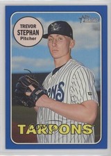 2018 Topps Heritage Minor League Edition Blue 73/99 Trevor Stephan #51 z6b