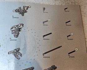 Lego Bionicle Inika Toa Matoro (8732) - Incomplete with Manual