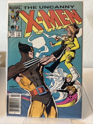 Uncanny X-Men # 195 Newsstand NM-