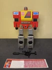 Transformers G1 Blaster w/ Gun & Spec Card - 1985 Hasbro Vintage