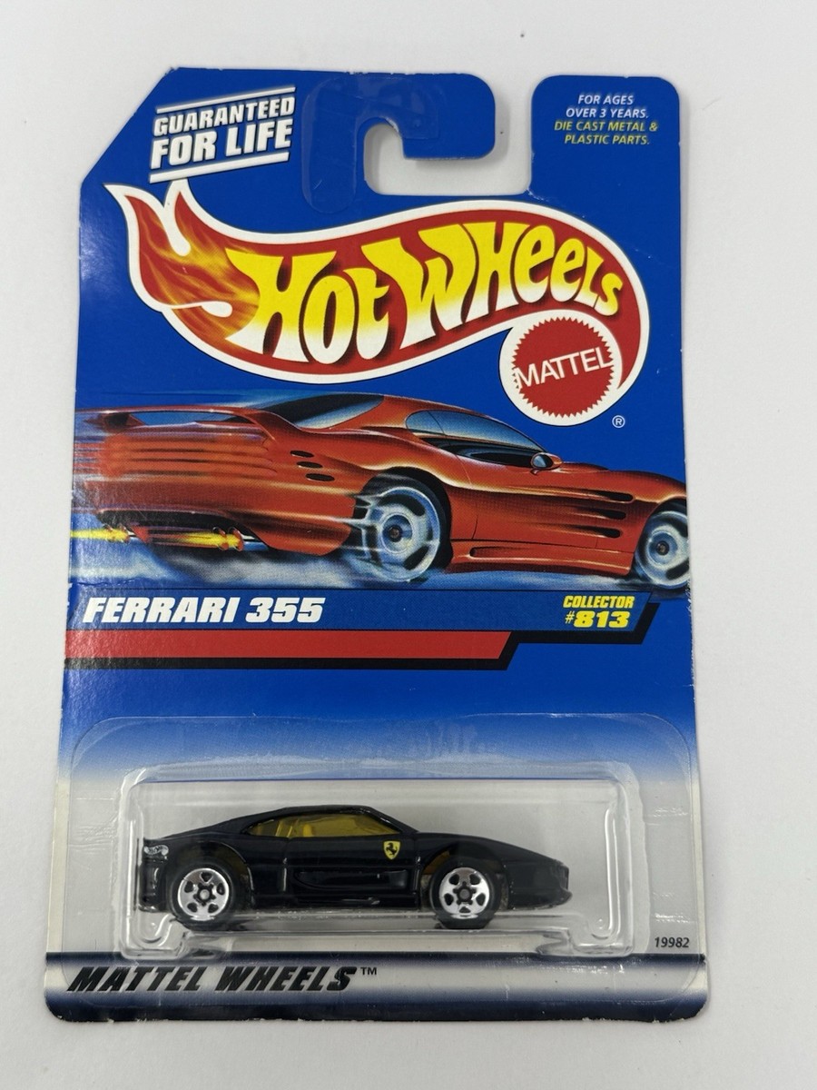 Hot Wheels Black Ferrari 355 #813 TB | eBay