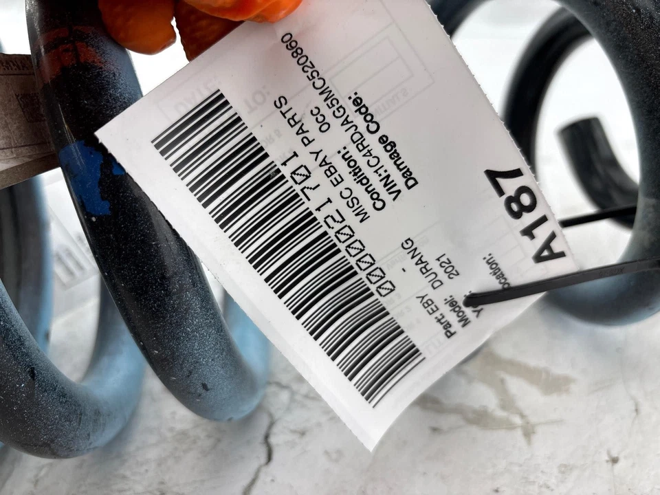 Muelles helicoidales traseros derechos Dodge Durango 2011-2024 OEM Foto 2 de 4