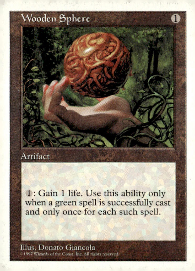 Fifth Edition Wooden Sphere