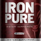 Iron Pure Mens Health Dietary Supplement 30 Capsules IronPure Stamina & Health