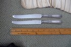 2 Alvin Regent Sterlingsilber Griff Tafelmesser 9 5/8" Besteck R Mono Exc