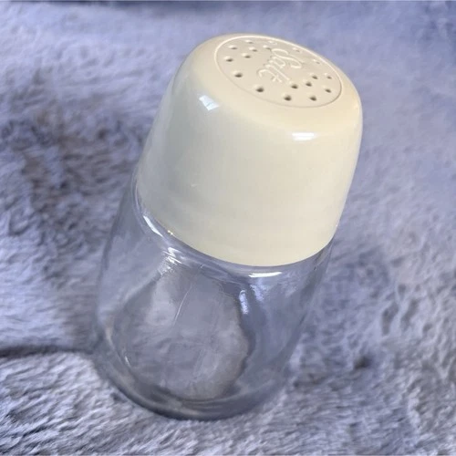Vintage Federal Housewares Clear Glass Salt Shaker Chicago Illinois