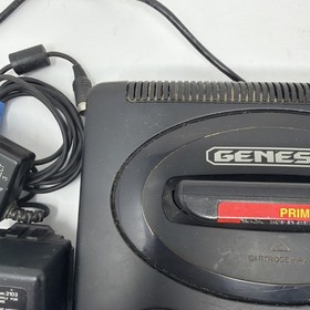Sega Genesis Core System MK-1631 w/Primal Rage 1 Controller/cords **Working