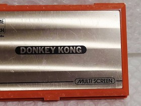 Nintendo Game & Watch Multi Screen Donkey Kong DK-52 Used Vintage