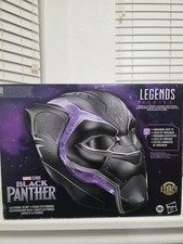 Marvel Legends Series Black Panther Premium Electronic Role Play Helmet Avengers