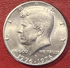 1976 D Kennedy Half Dollar Bicentennial Commemorative Uncirculated or AU