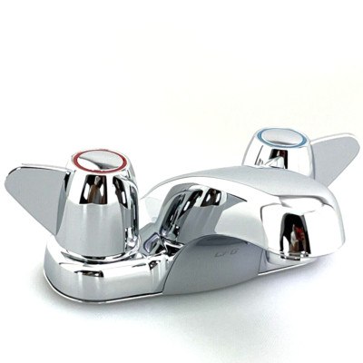 Moen CFG CA40210 Cornerstone 4'' Centerset Bathroom Faucet w/ Drain - Chrome $102